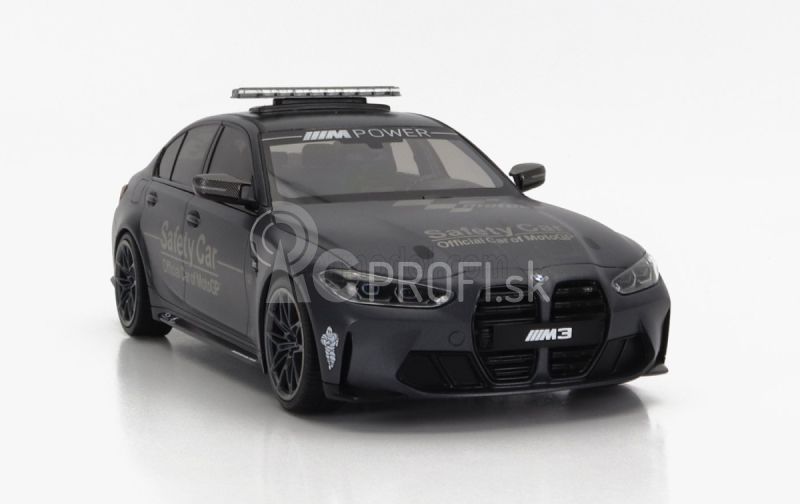 Minichamps BMW radu 3 M3 (g80) Safety Car Motogp sezóna 2020 1:18 sivá