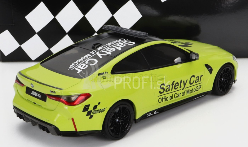 Minichamps BMW radu 4 M4 Coupe (g82) Safety Car Motogp sezóna 2020 1:18 žltá