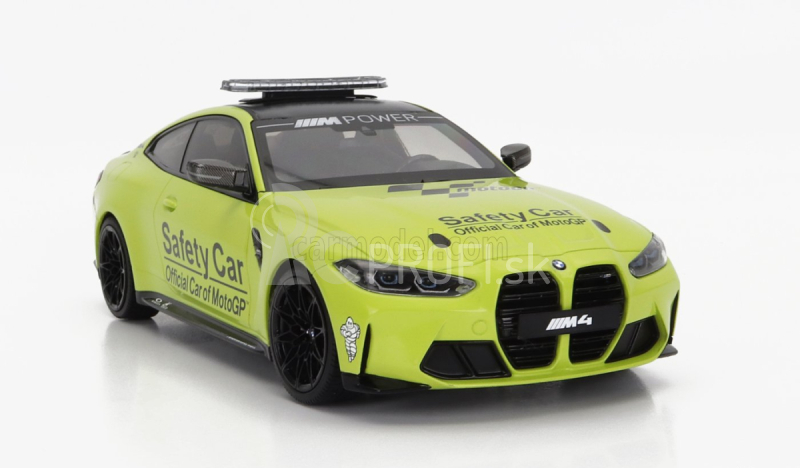 Minichamps BMW radu 4 M4 Coupe (g82) Safety Car Motogp sezóna 2020 1:18 žltá