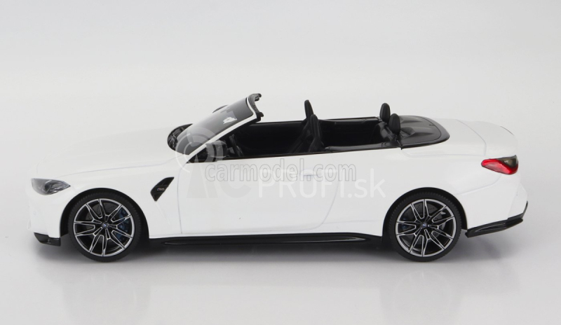 Minichamps BMW radu 4 M4 (g83) Cabriolet 2020 1:18 Biela