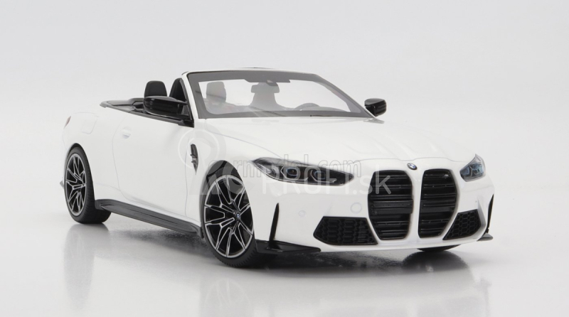 Minichamps BMW radu 4 M4 (g83) Cabriolet 2020 1:18 Biela