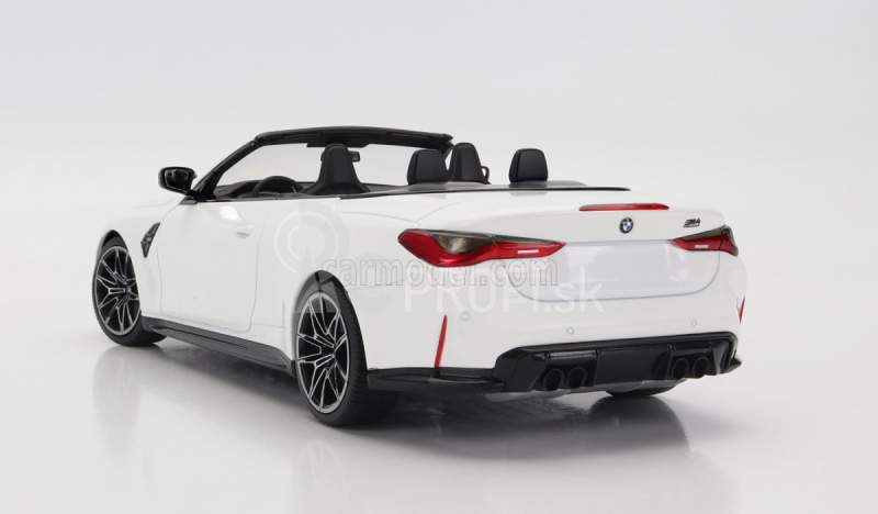 Minichamps BMW radu 4 M4 (g83) Cabriolet 2020 1:18 Biela