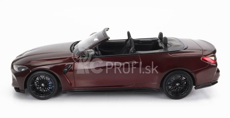 Minichamps BMW radu 4 M4 (g83) Cabriolet 2020 1:18 červená met.