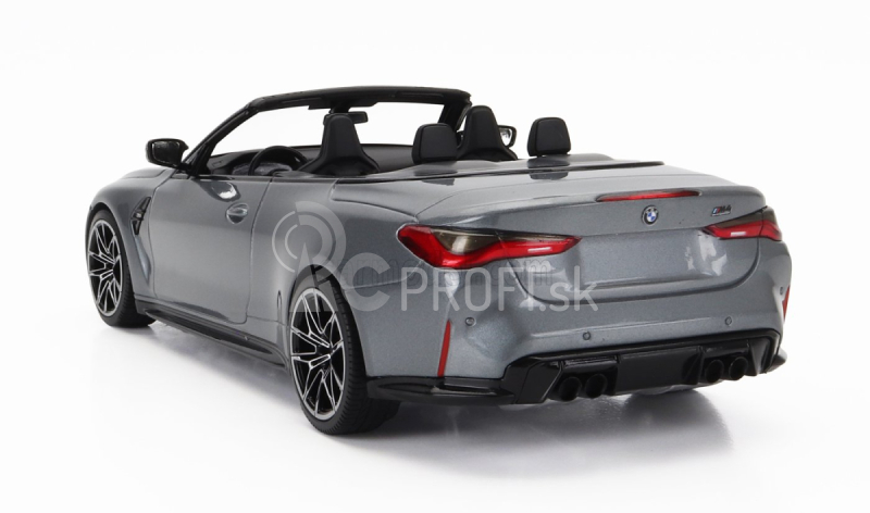 Minichamps BMW radu 4 M4 (g83) Cabriolet 2020 1:18 Grey Met