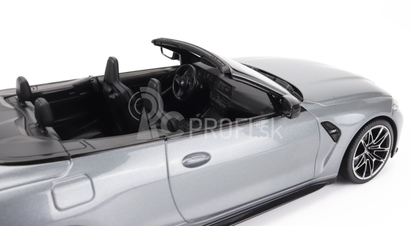 Minichamps BMW radu 4 M4 (g83) Cabriolet 2020 1:18 Grey Met