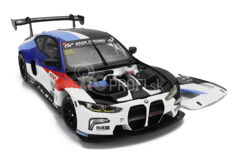 Minichamps BMW radu 4 M4 Gt3 Team Bmw Motorsport N 55 6h Adac Ruhr-pokal-rennen 2021 Philipp Eng - Augusto Farfus 1:18 Biela čierna čierna modrá červená