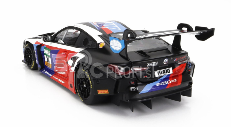 Minichamps BMW radu 4 M4 Gt3 Team Schubert Motorsport N 20 2. Red Bull Ring Adac Gt Masters 2022 Jesse Krohn - Nicky Catsburg 1:18 Biela čierna červená modrá