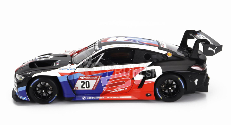 Minichamps BMW radu 4 M4 Gt3 Team Schubert Motorsport N 20 24h Nurburgring 2022 Jesse Krohn - Alexander Sims - Jens Klingmann - Niklas Krutten 1:18 Biela čierna červená modrá