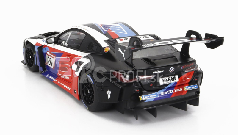 Minichamps BMW radu 4 M4 Gt3 Team Schubert Motorsport N 20 24h Nurburgring 2022 Jesse Krohn - Alexander Sims - Jens Klingmann - Niklas Krutten 1:18 Biela čierna červená modrá