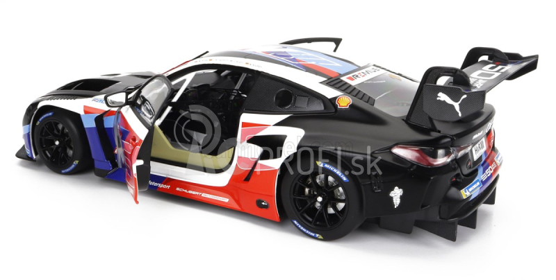 Minichamps BMW radu 4 M4 Gt3 Team Schubert Motorsport N 20 24h Nurburgring 2022 Jesse Krohn - Alexander Sims - Jens Klingmann - Niklas Krutten 1:18 Biela čierna červená modrá