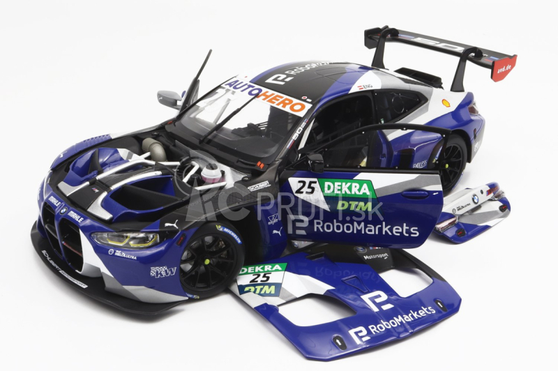 Minichamps BMW radu 4 M4 Gt3 Team Schubert Motorsport N 25 Dtm Sezóna 2022 P.eng 1:18 Modrá čierna