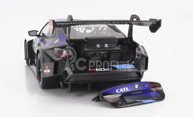 Minichamps BMW radu 4 M4 Gt3 Team Walkenhorst Motorsport N 10 Dtm Sezóna 2022 Esteban Muth 1:18 čierna biela