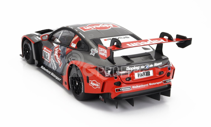 Minichamps BMW radu 4 M4 Gt3 Team Walkenhorst Motorsport N 102 24h Nurburgring 2022 Jorg Muller - Mario Von Bohlen - Ben Tuck - Jorn Schmidt Staade 1:18 Sivá oranžová