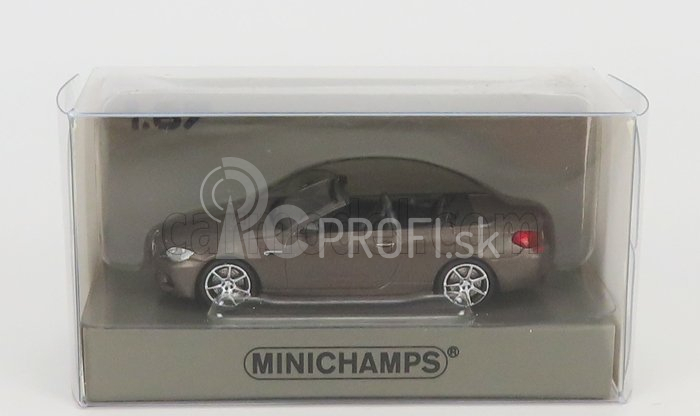 Minichamps BMW radu 6 M6 Cabriolet Open (f13) 2015 1:87 Grey Met