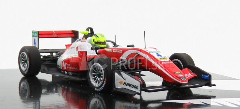 Minichamps Dallara F3 F317 Mercedes Team Prema Theodore Racing N 4 Sezóna Mick Schumacher 2018 Formula3 Champion 1:43 Červená biela