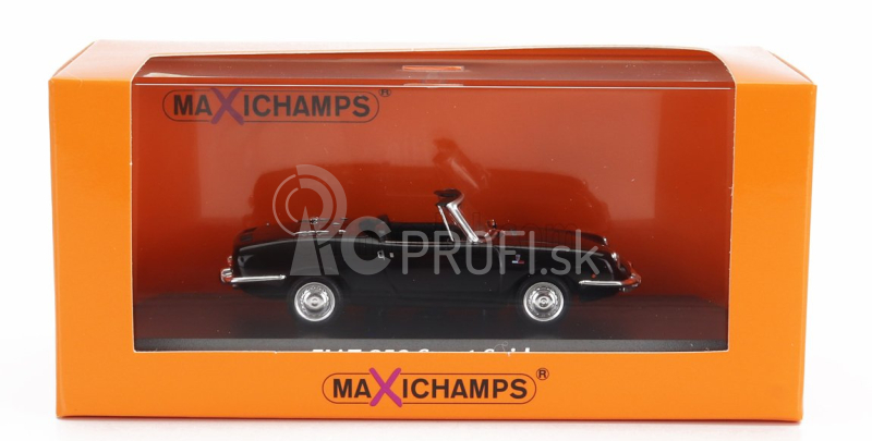 Minichamps Fiat 850 Sport Spider 1968 1:43 čierna