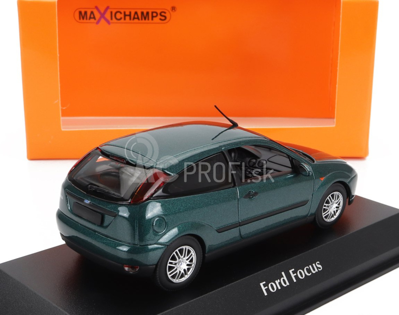 Minichamps Ford england Focus 1998 1:43 Green Met