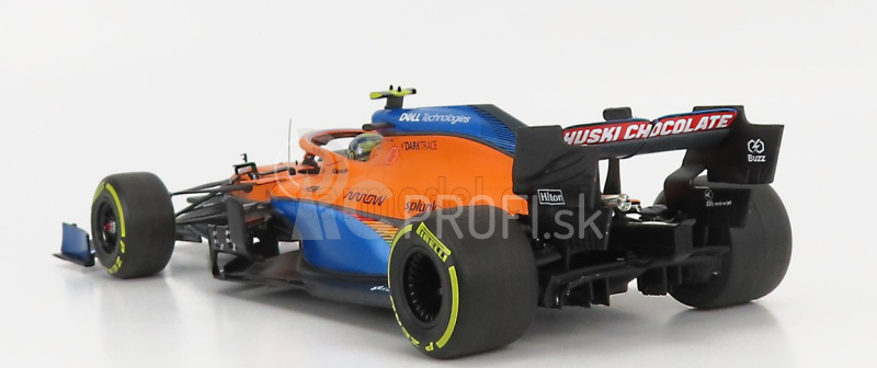 Minichamps Mclaren F1 Mcl35 Renault Team Mclaren N 4 3. Austrian Gp 2020 Lando Norris 1:18 oranžová modrá