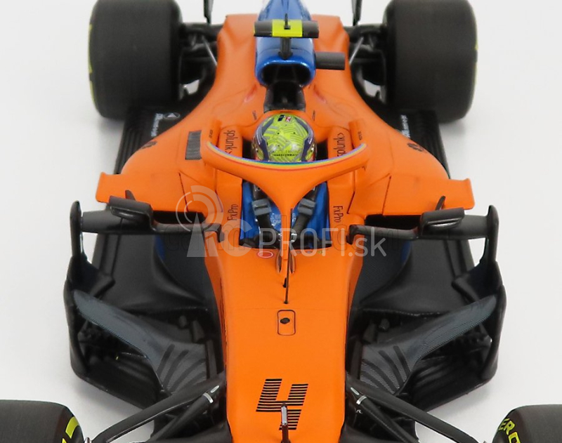 Minichamps Mclaren F1 Mcl35 Renault Team Mclaren N 4 3. Austrian Gp 2020 Lando Norris 1:18 oranžová modrá