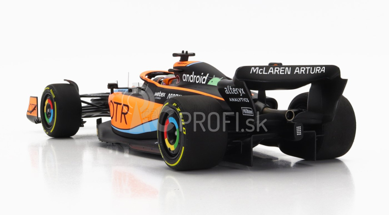 Minichamps Mclaren F1 Mcl36 Mercedes Team Mclaren N 3 Australian GP 2022 Daniel Ricciardo 1:18 Oranžová svetlo modrá