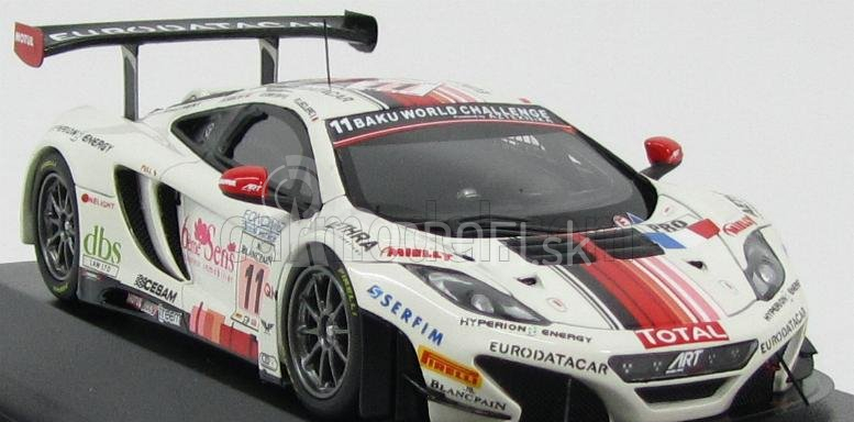 Minichamps Mclaren Mp4-12c Gt3 Team Art Grand Prix N 11 24h Spa 2013 Leclerc - Parisy - Soucek 1:43 Biela