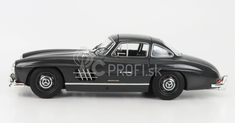 Minichamps Mercedes Benz 300sl Coupe (w198) 1955 1:18 Tmavo šedá