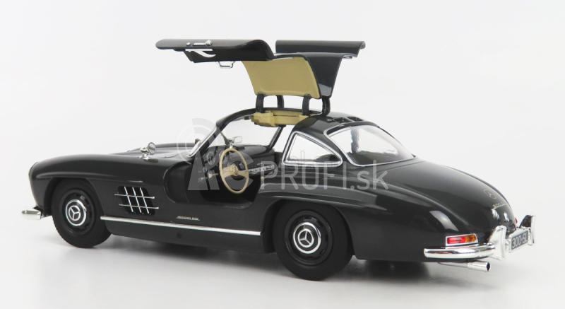 Minichamps Mercedes Benz 300sl Coupe (w198) 1955 1:18 Tmavo šedá