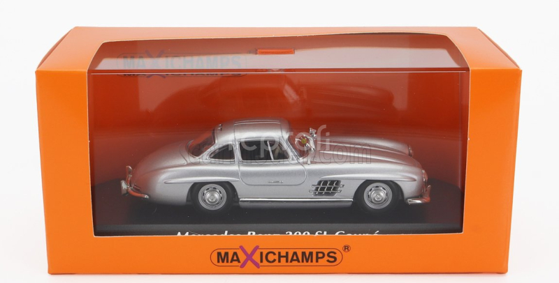 Minichamps Mercedes Benz 300sl Coupe (w198 I) 1955 1:43 Strieborná