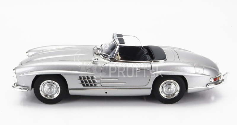 Minichamps Mercedes Benz 300sl Roadster Spider (w198) 1957 1:18 Strieborná