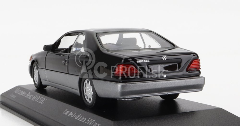 Minichamps Mercedes benz S-class 600sec (c140) 1992 1:43 čierna