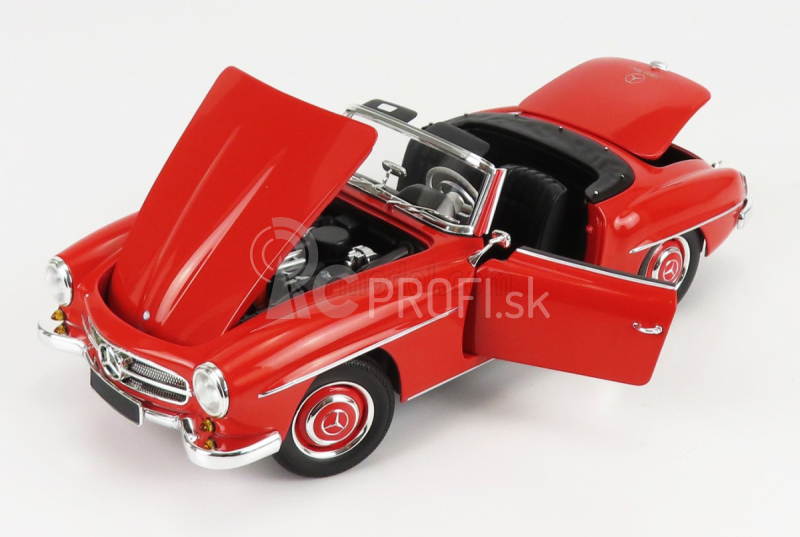 Minichamps Mercedes Benz Sl-class 190sl (w121) Spider 1955 1:18 červená