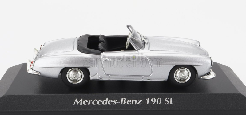 Minichamps Mercedes Benz Sl-class 190sl (w121) Spider 1955 1:43 Strieborná