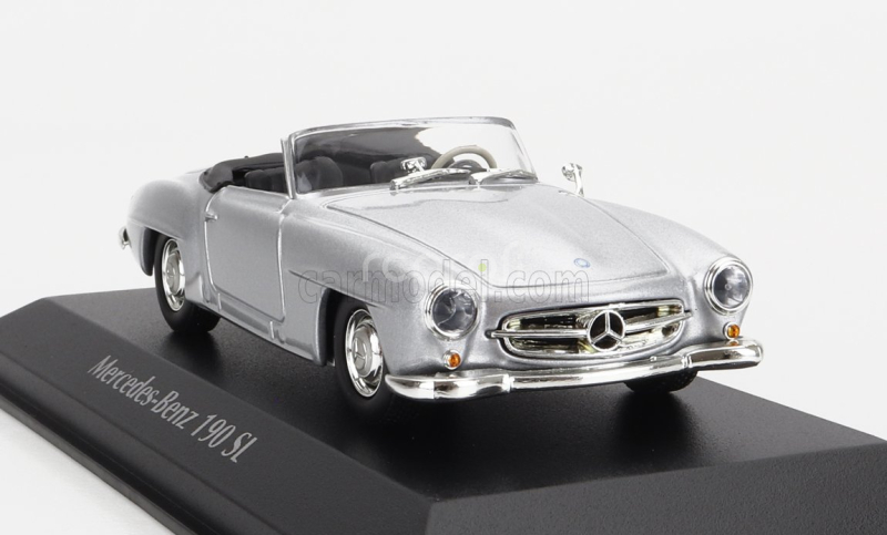 Minichamps Mercedes Benz Sl-class 190sl (w121) Spider 1955 1:43 Strieborná