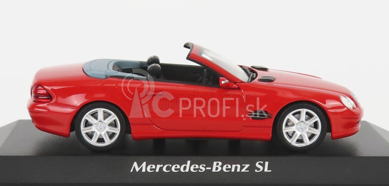 Minichamps Mercedes benz Sl-class (r230) 2001 1:43 Červená