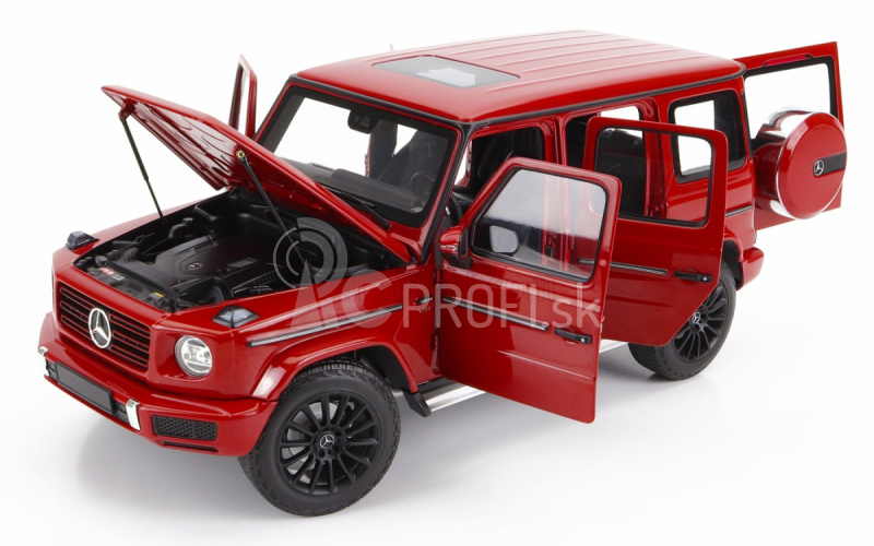 Minichamps Mercedes benz triedy G Amg G63 (w463) V8 Biturbo 2020 1:18 Červená