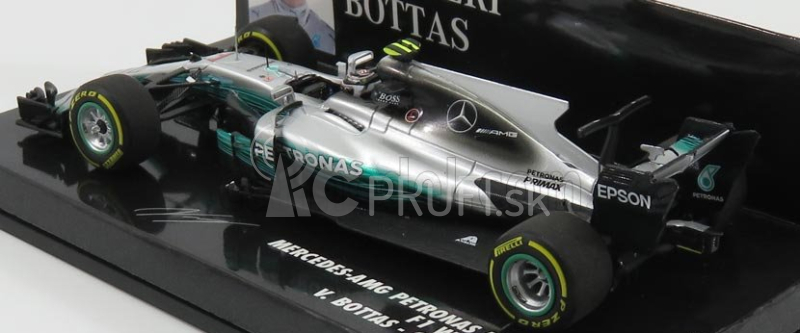 Minichamps Mercedes gp F1 W08 Eq Power+ Team Mercedes Amg N 77 Chinese Gp 2017 V.bottas 1:43 Silver Green