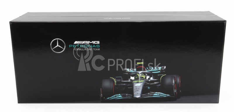 Minichamps Mercedes gp F1 W13e Team Mercedes-amg Petronas F1 N 44 8th Monaco Gp 2022 Lewis Hamilton 1:18 Silver Green