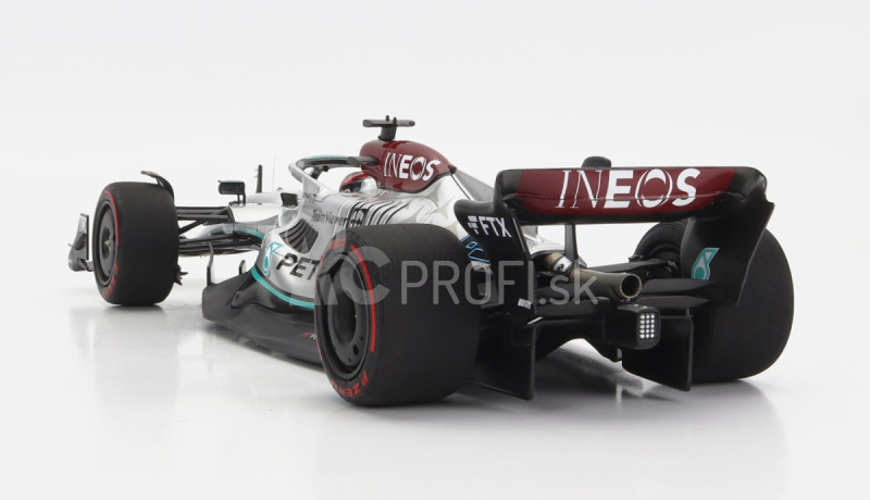 Minichamps Mercedes gp F1 W13e Team Mercedes-amg Petronas F1 N 63 Spain Gp 2022 George Russel 1:18 Strieborná zelená