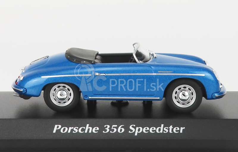 Minichamps Porsche 356a Speedster Cabriolet 1956 1:43 Blue Met