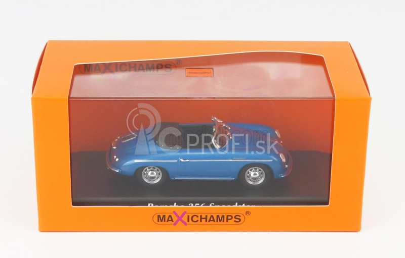 Minichamps Porsche 356a Speedster Cabriolet 1956 1:43 Blue Met