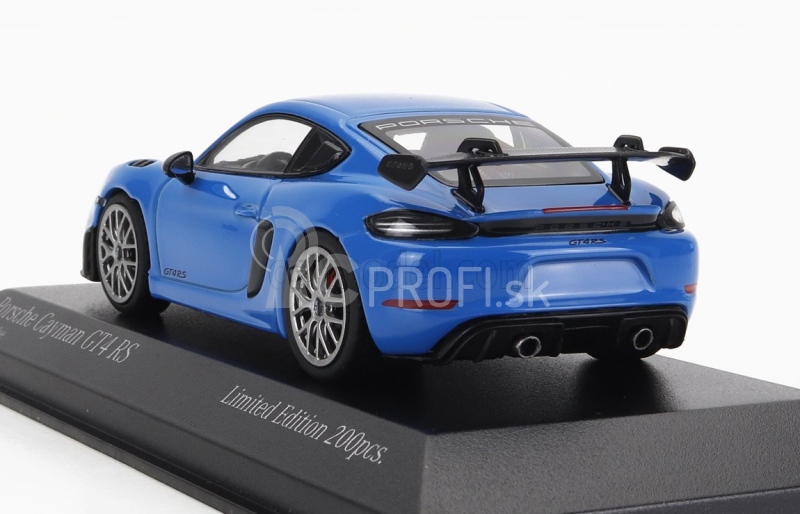 Minichamps Porsche 718 (982) Cayman Gt4 Rs 2021 1:43 Shark Blue