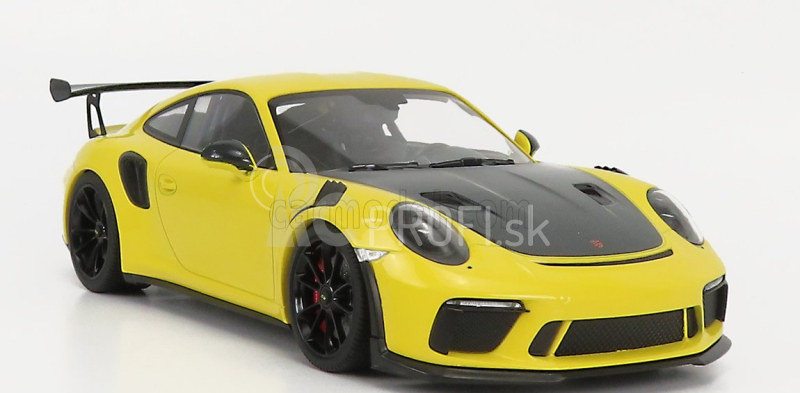 Minichamps Porsche 911-2 Gt3 Rs Coupe 2019 - čierne disky 1:18 žltá