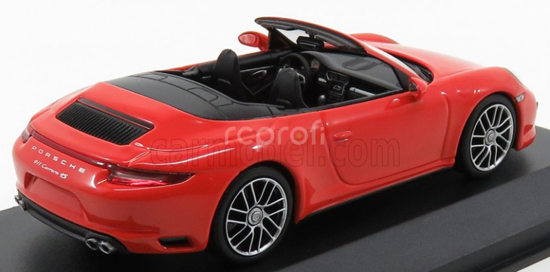 Minichamps Porsche 911 991-2 Carrera 4s Cabriolet 2017 1:43 oranžová