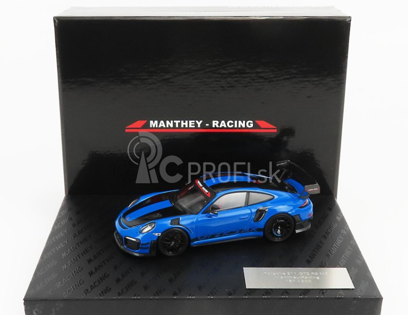 Minichamps Porsche 911 991-2 Gt2 Rs Mr Team Manthey Racing 2018 1:43 Modrá čierna