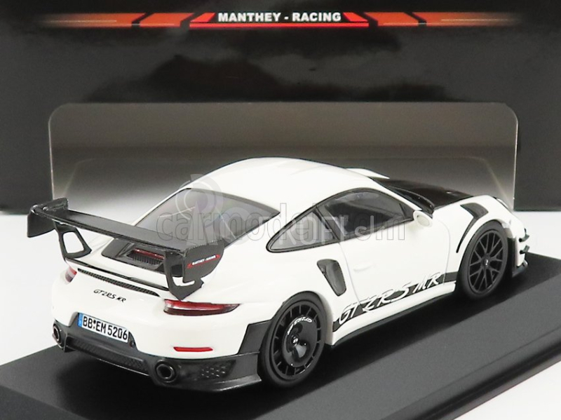 Minichamps Porsche 911 991-2 Gt2 Rs Pán Team Manthey Racing 2018 1:43 Biela čierna