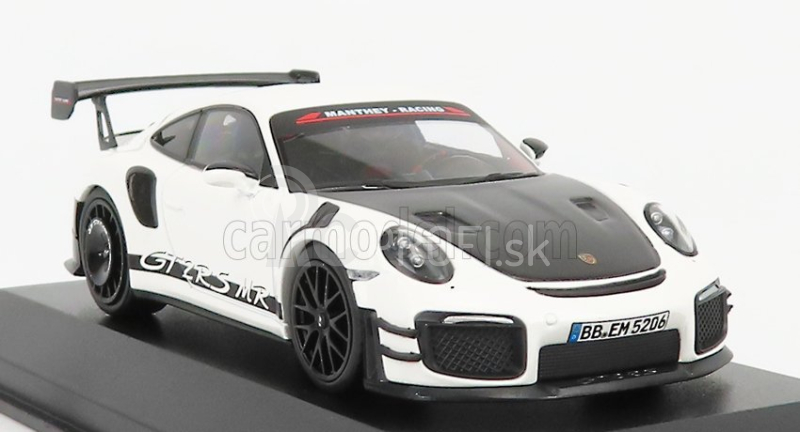 Minichamps Porsche 911 991-2 Gt2 Rs Pán Team Manthey Racing 2018 1:43 Biela čierna