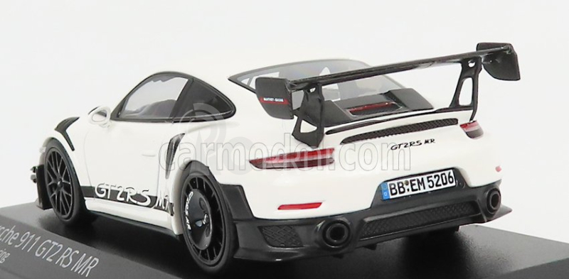 Minichamps Porsche 911 991-2 Gt2 Rs Pán Team Manthey Racing 2018 1:43 Biela čierna