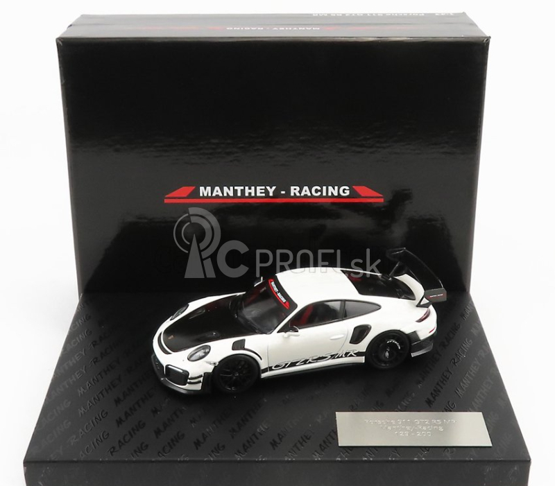 Minichamps Porsche 911 991-2 Gt2 Rs Pán Team Manthey Racing 2018 1:43 Biela čierna