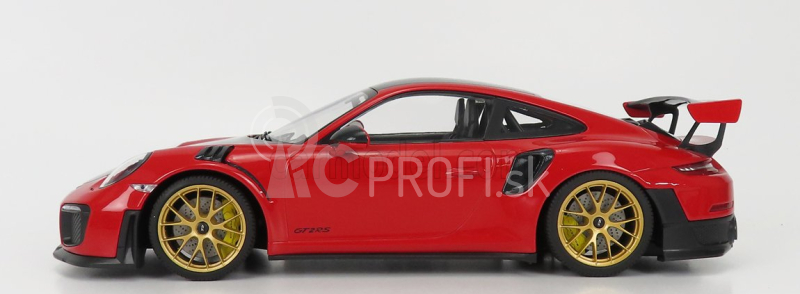 Minichamps Porsche 911 991-2 Gt2 Rs Weissach Package 2018 1:18 červená čierna