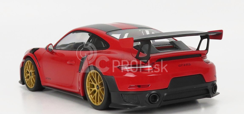 Minichamps Porsche 911 991-2 Gt2 Rs Weissach Package 2018 1:18 červená čierna